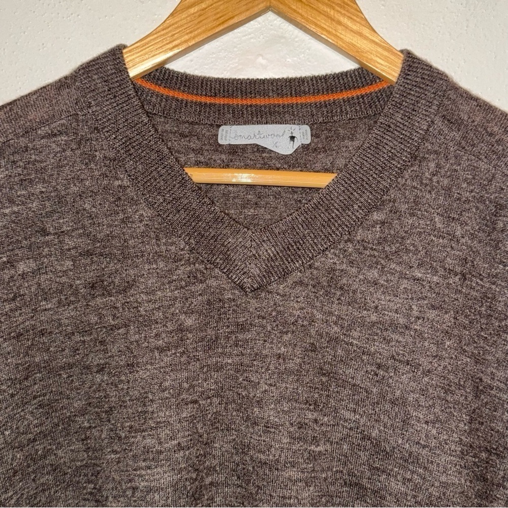 Smartwool Merino Wool Men’s Gray Sweater Size Extra Large - Picture 2 of 9